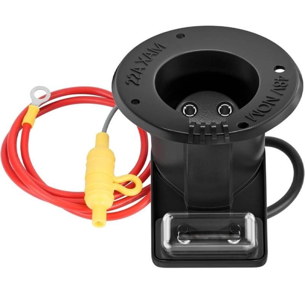 48 Volt Charger Receptacle And Fuse Kit 1018021-01 compatible with Club Car Golf Cart 2000 & Up